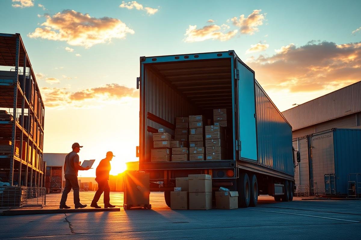 Logistics operations at Tangier